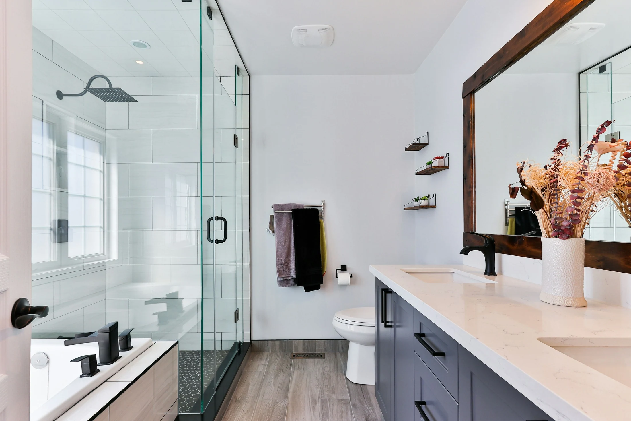 Italian Marble Bathroom